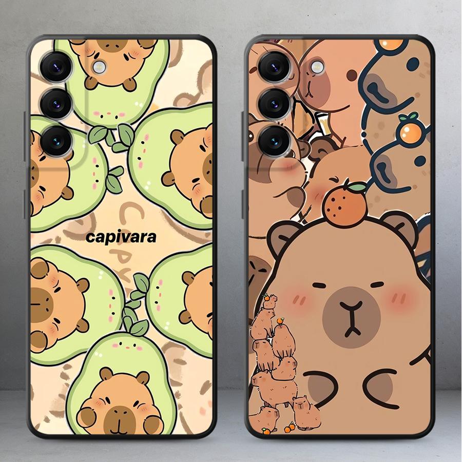 Samsung Galaxy A55 - Colorful Capybara Phone Cover Case for