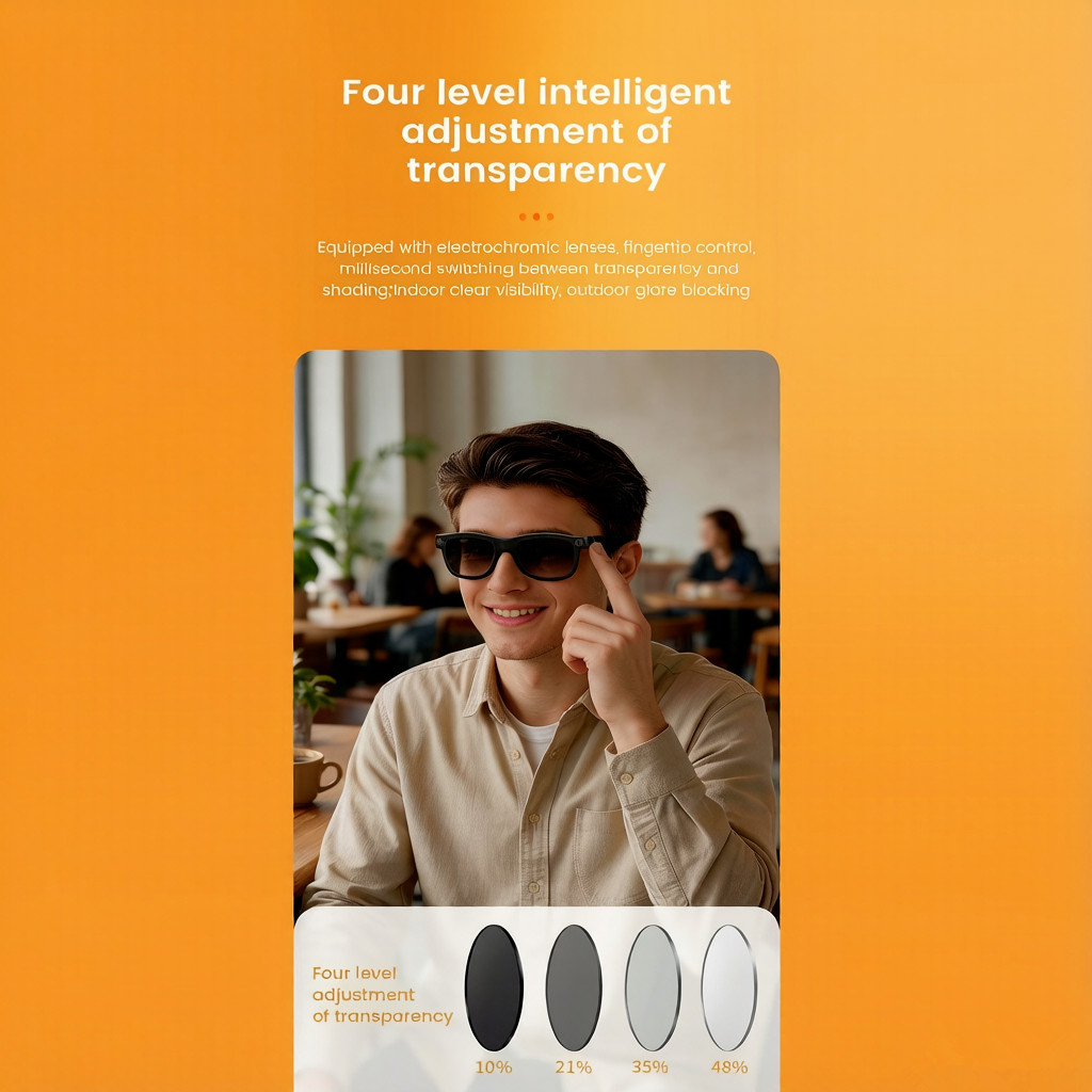 New 800W AI Smart Glasses Colo - Smart Glasses Lens recension och pris