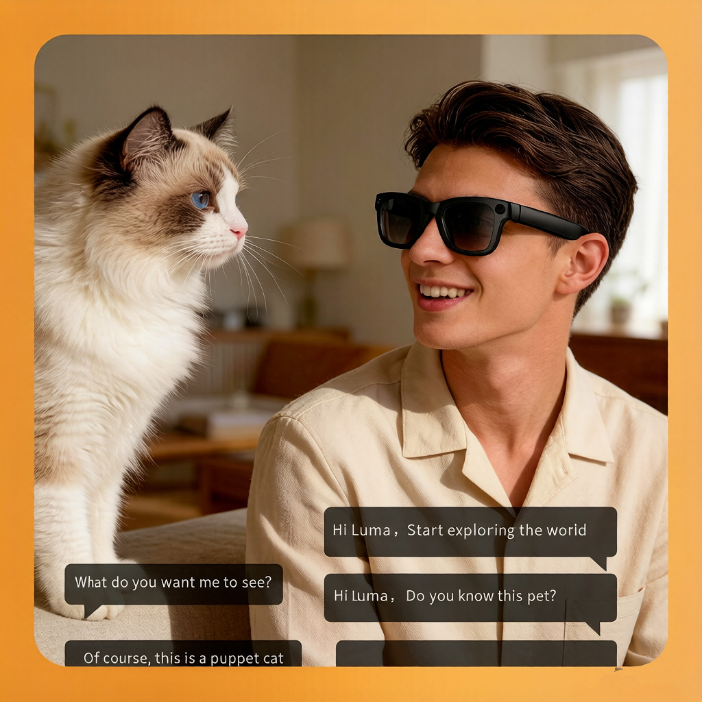 New 800W AI Smart Glasses Colo - Smart Glasses Lens recension och pris