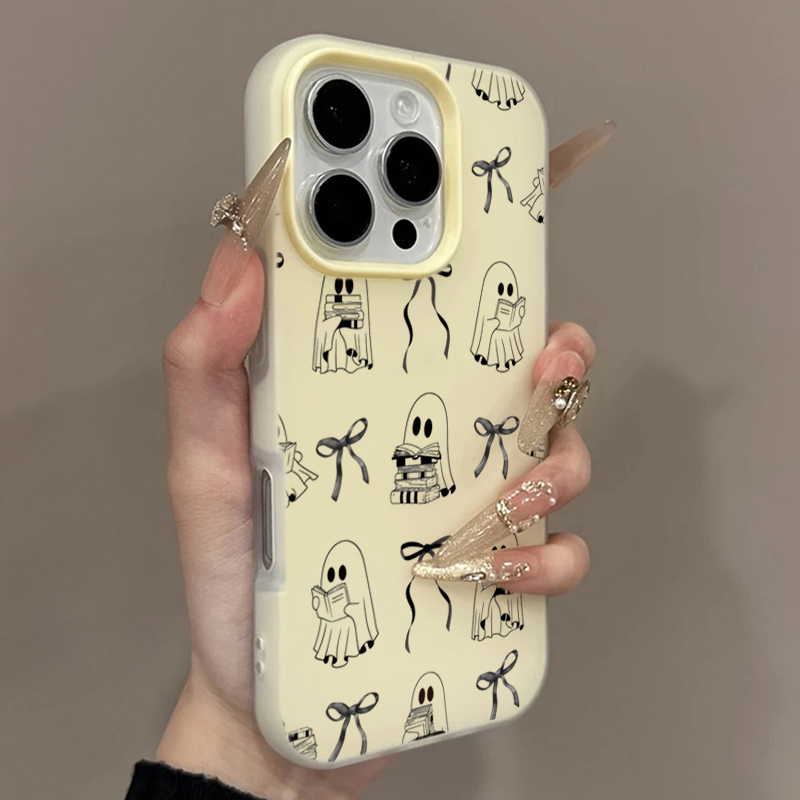 Cute Halloween Book Ghost Bow  - Apple Iphone 16 recension och pris