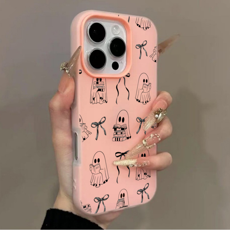 Cute Halloween Book Ghost Bow  - Apple Iphone 16 recension och pris