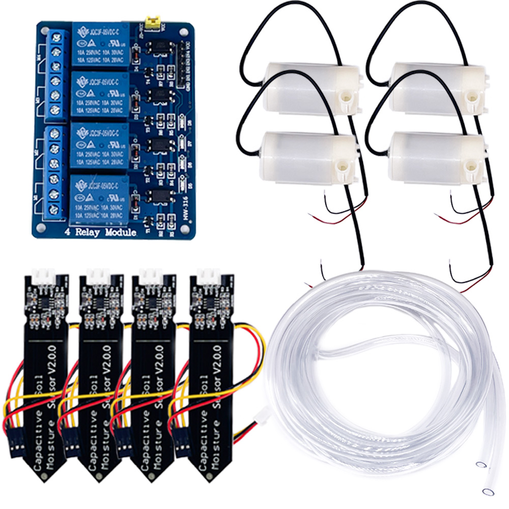 4 Way Automatic Watering Syste - Hydration Sensor Skin recension och pris