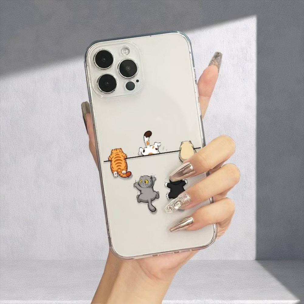 Five Cute Cat Pattern Phone Ca - Apple Iphone 16 recension och pris