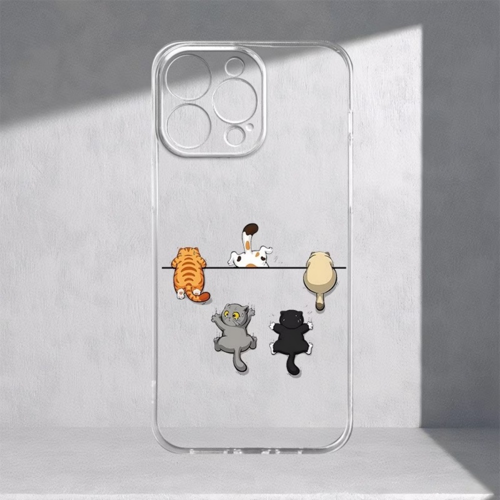 Five Cute Cat Pattern Phone Ca - Apple Iphone 16 recension och pris