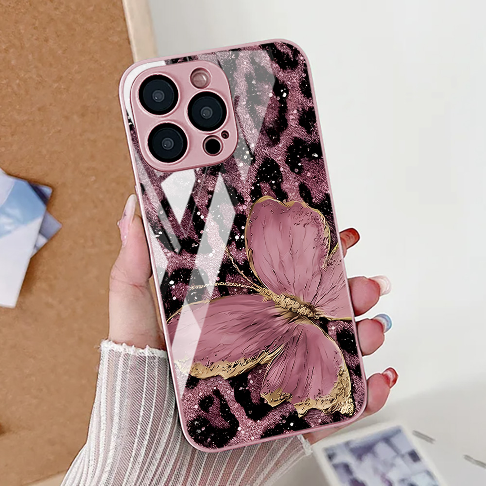 Butterfly Leopard Print Phone  - Apple Iphone 15 Pro Max recension och pris