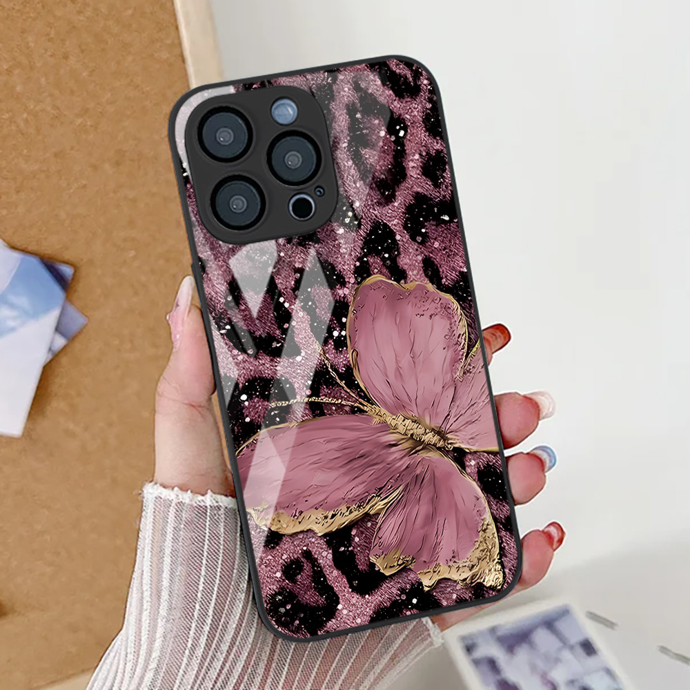 Butterfly Leopard Print Phone  - Apple Iphone 15 Pro Max recension och pris