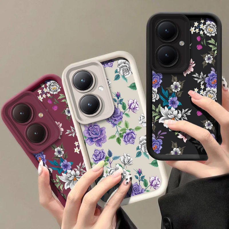 Flower Painting Phone Case For - Vivo Y28 recension och pris