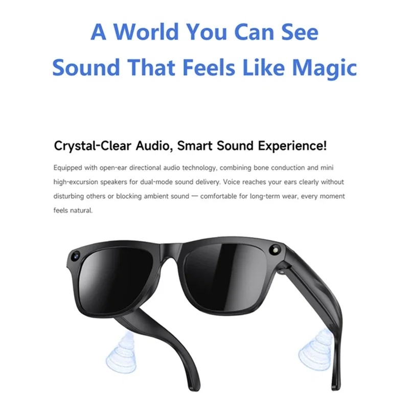 AI Smart Glasses 8K HD Photoch - Smart Glasses Lens recension och pris